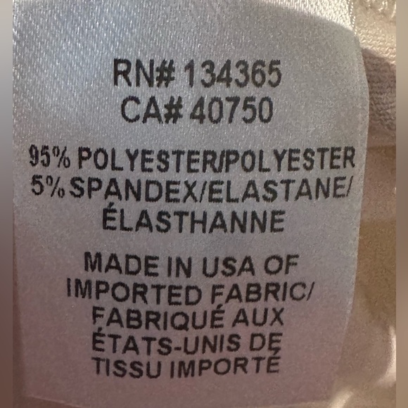 NWOT - Marla Wynne Short Sleeve Flowy Knit Top size L - Neutral Shades - Picture 7 of 8